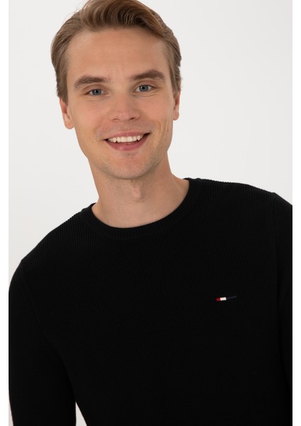 Erkek Siyah Kazak /triko 50313667-VR046 fiyatları