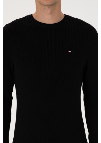 Erkek Siyah Kazak /triko 50313667-VR046