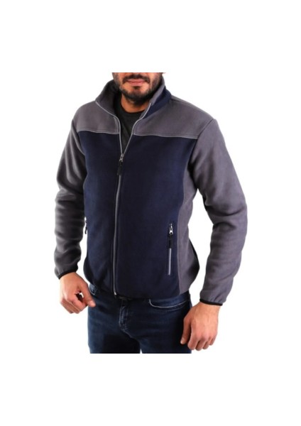 Katyonik Polar - Lacivert,gri - Slim Fit