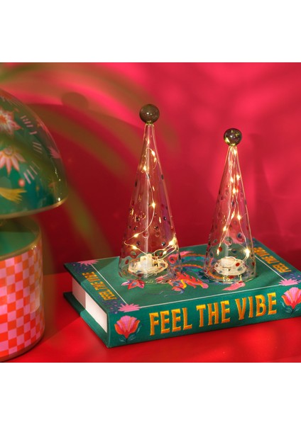 Henan Borosilikat Cam Dekoratif Aydınlatma 20 cm Şeffaf - Renkli fiyatları