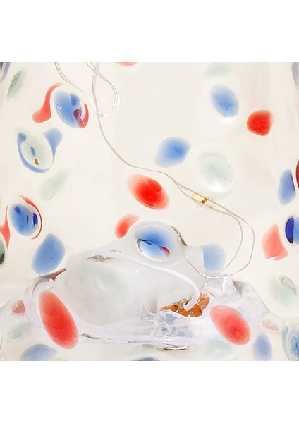 Henan Borosilikat Cam Dekoratif Aydınlatma 20 cm Şeffaf - Renkli indirimleri