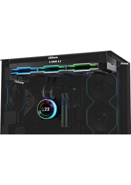 Hydro-Shift Iı Lcd-C 360TL Siyah Işlemci Sıvı Soğutucu (G89.GHS2LCD36TB.00) modelleri