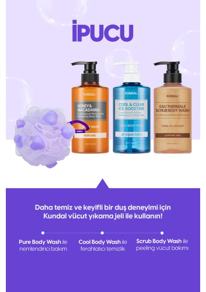 Yumuşak Banyo Lifi KUNDAL Soft Buble Sponge