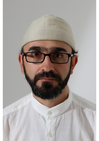 Katlamalı Sade Desen Kışlık Orlon Takke Şapka - Krem modelleri