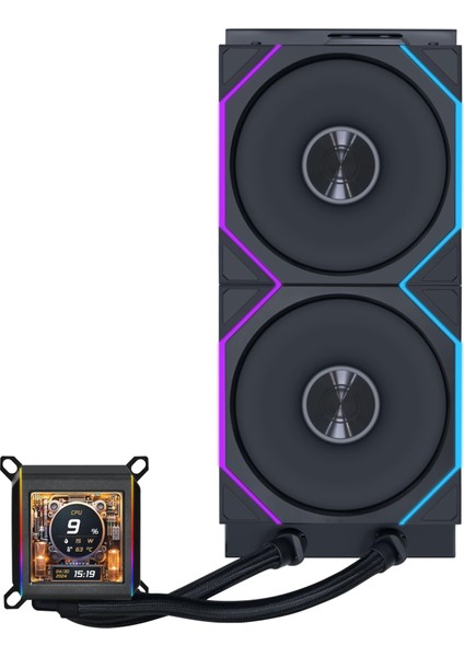 Galahad Iı LCD 280MM Siyah Işlemci Sıvı Soğutucu (GA2ALCD28TB)