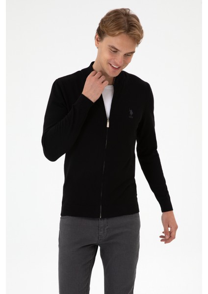 Erkek Siyah Hırka (Triko) 50313684-VR046 modelleri