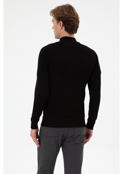 Erkek Siyah Hırka (Triko) 50313684-VR046 indirimleri