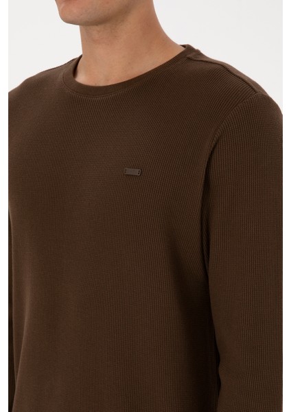 Erkek Kahverengi Sweatshirt 50316390-VR029