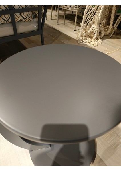 Tekerlekli Yan C Sehpa Antrasit Sehpa modelleri