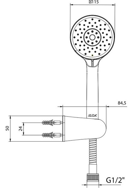 Dalia Mafsallı Duş Seti 102117399 fiyatları