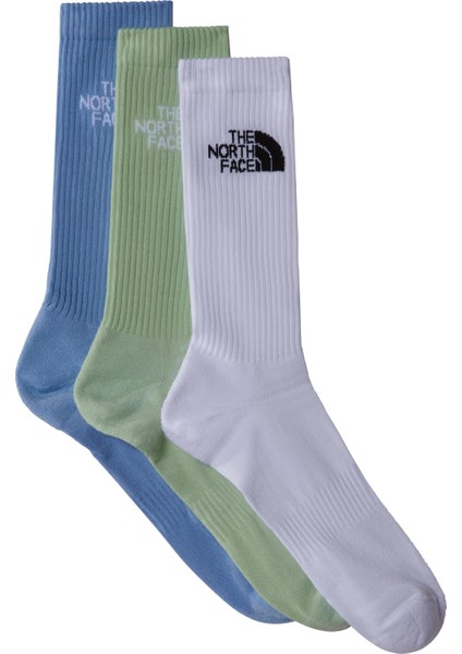 Multi Sport Cush Crew Sock 3P Unisex Çorap modelleri