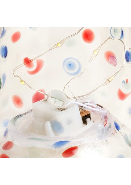 Henan Borosilikat Cam Dekoratif Aydınlatma 23 cm Şeffaf - Renkli indirimleri