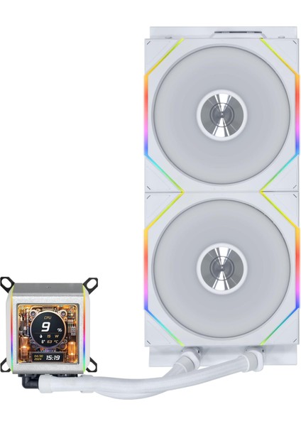 Galahad Iı LCD 280MM Beyaz Işlemci Sıvı Soğutucu (GA2ALCD28TW)