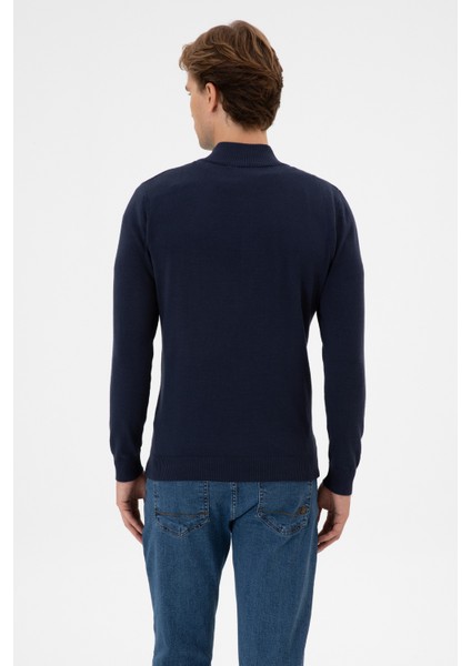 Erkek Lacivert Hırka (Triko) 50313684-VR033 indirimleri