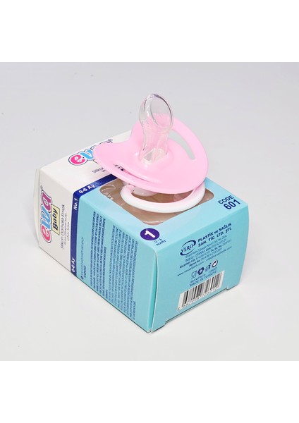 2'li Bebek Emzik Damaklı Silikon Emzik Ewa Baby