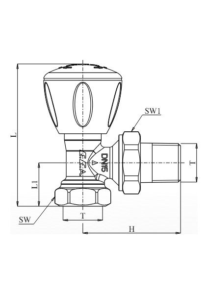 E.C.A Rv3 1/2 Köşe Radyatör Valfi Petek Havlupan Vanası 602120641 fiyatları