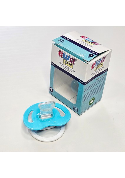 2'li Bebek Emzik Damaklı Silikon Emzik Ewa Baby 0-6 Ay modelleri