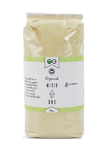 Organik Mısır Unu 700 gr