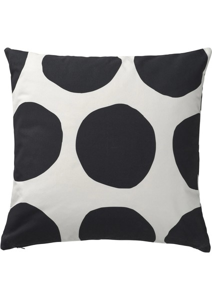 Blamunkar Kırlent Kılıfı Beyaz Siyah 50 x 50 cm