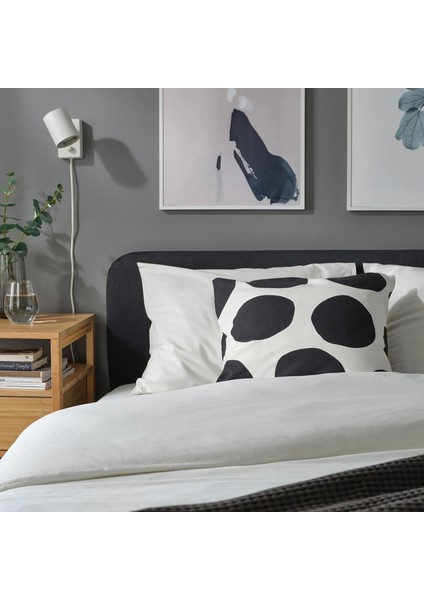 Blamunkar Kırlent Kılıfı Beyaz Siyah 50 x 50 cm fiyatları