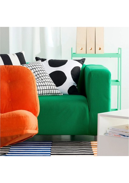 Blamunkar Kırlent Kılıfı Beyaz Siyah 50 x 50 cm modelleri