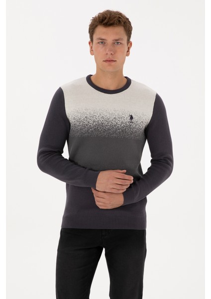 Erkek Antrasit Kazak /triko 50314985-VR006