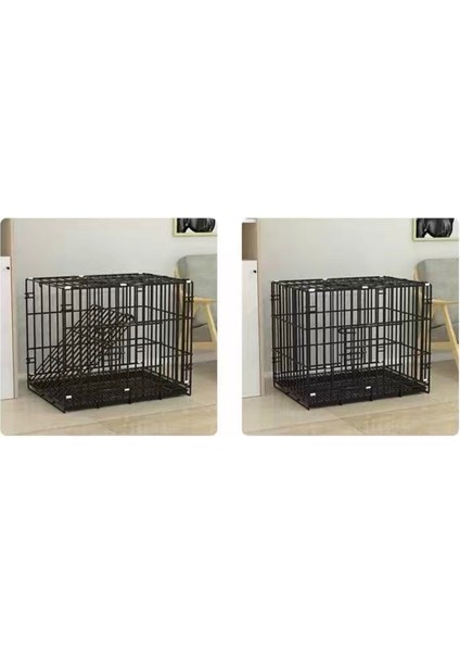 Kedi Köpek Kafesi Metal Katlanabilir Tepsili 70X51X60 modelleri