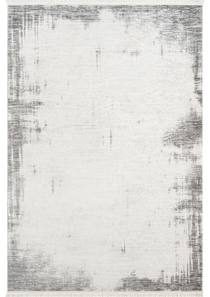 Vista Gri Halı Akrilik Halı Yumuşak Dokulu Salon Oturma Odası Yatak Odası Halısı 5120