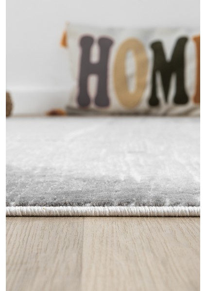 Vista Gri Halı Akrilik Halı Yumuşak Dokulu Salon Oturma Odası Yatak Odası Halısı 5120 fırsatları