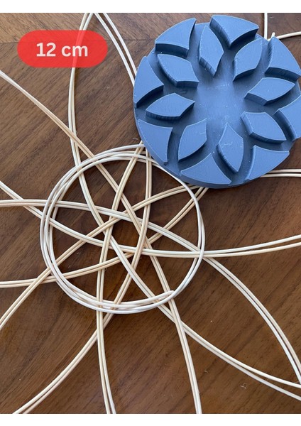Rattan Örme Kalıbı, Şablon, Pattern, Template Model No -17