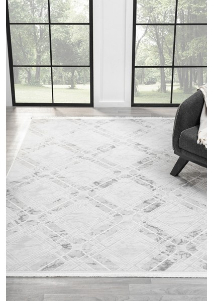 Vista Gri Halı Akrilik Halı Yumuşak Dokulu Salon Oturma Odası Yatak Odası Halısı 5117 fiyatları