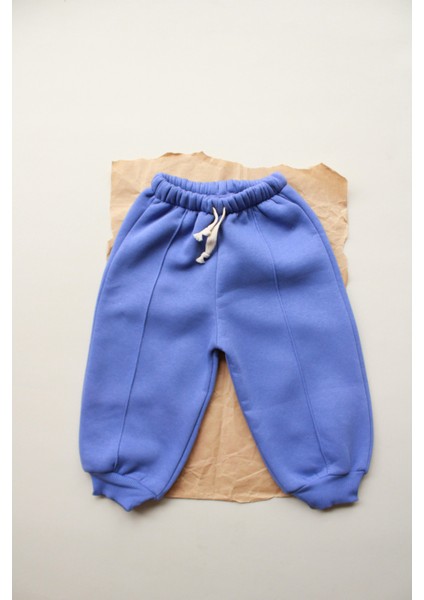 Leylak Polarlı Eşofman Altı