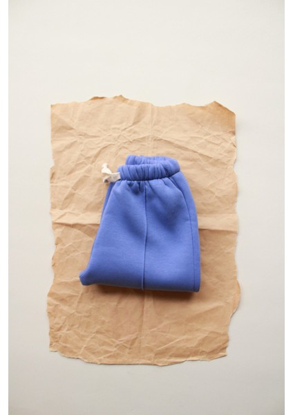 Leylak Polarlı Eşofman Altı