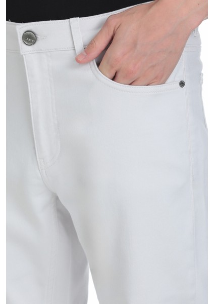 Taş Slim Fit 5 Cep Pamuklu Kanvas Pantolon fırsatları