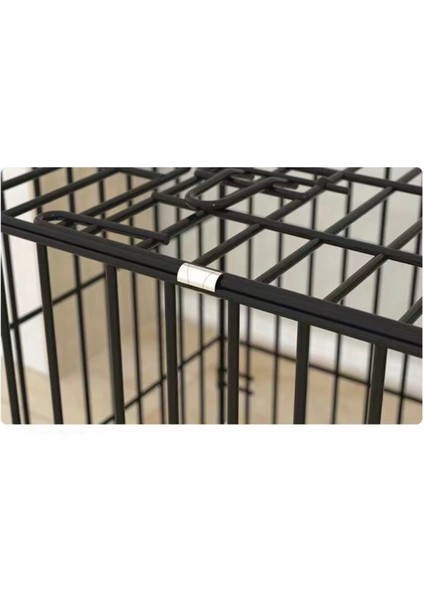Katlanabilir Metal Hayvan Kafesi 85X60X70