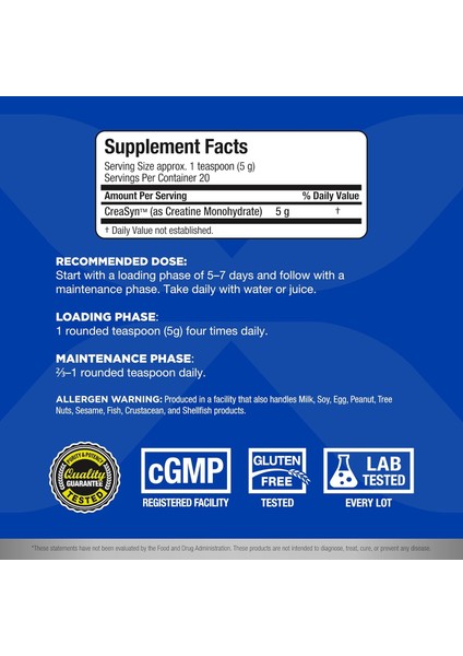 Essentials Creatine Monohydrate Micronized 100 gr fiyatları