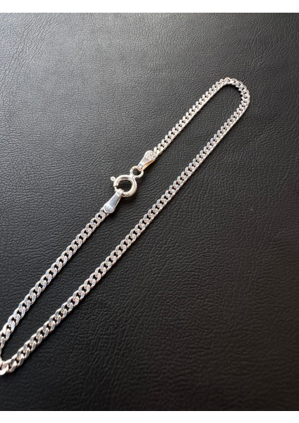 2 mm 18 cm Gurmet Erkek Gümüş Bileklik modelleri