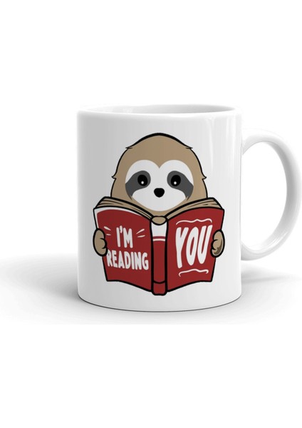 I'm Reading You Psikolog Temalı Ithall Porselen Seramik Kupa Bardak