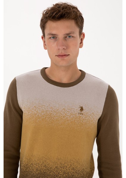 Erkek Haki Kazak /triko 50314985-VR027 fiyatları