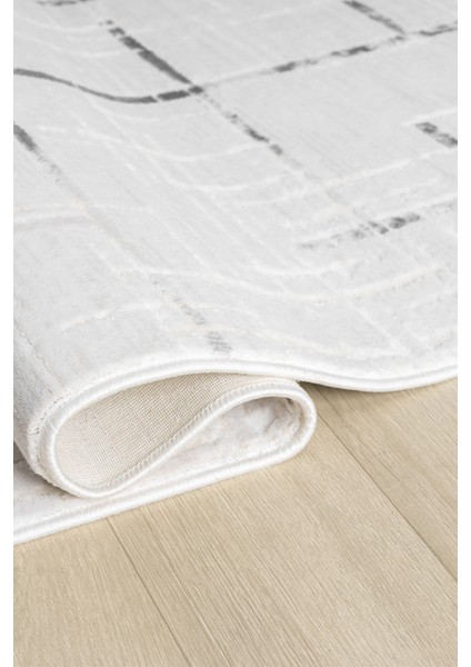 Vista Gri Halı Akrilik Halı Yumuşak Dokulu Salon Oturma Odası Yatak Odası Halısı 5118 modelleri