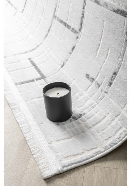 Vista Gri Halı Akrilik Halı Yumuşak Dokulu Salon Oturma Odası Yatak Odası Halısı 5118 indirimleri