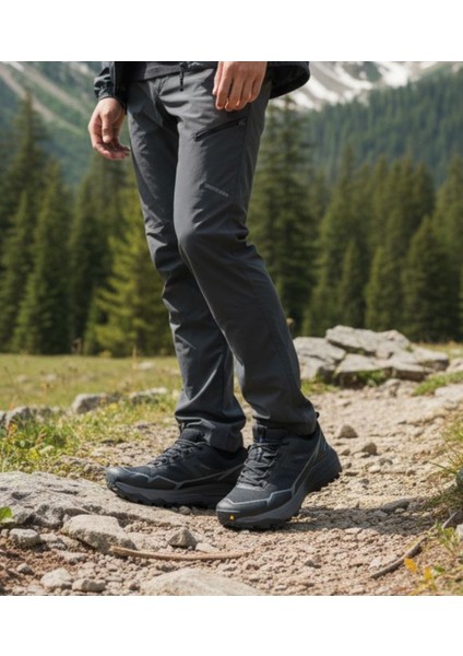 HM350497A Su Geçirmez Outdoor Siyah Spor Ayakkabı