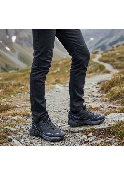 HM350497A Su Geçirmez Outdoor Siyah Spor Ayakkabı