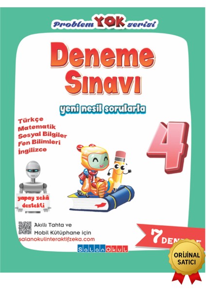 Resmi ve Orijinal Satıcı 4. Sınıf Seti