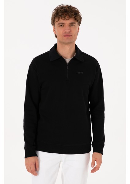 Erkek Siyah Sweatshirt 50313783-VR046 modelleri