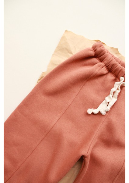 Kiremit Polarlı Eşofman Altı