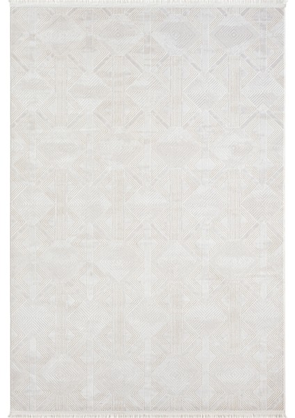 Vista Krem Halı Akrilik Halı Yumuşak Dokulu Salon Oturma Odası Yatak Odası Halısı 5116