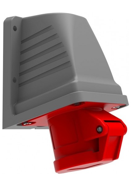 BC1-1504-2535 4/16A. 90° Eğik Duvar Priz