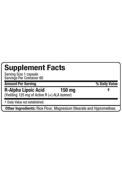 R+Ala Alpha Lipoic Acid 150 Mg 60 Caps fiyatları