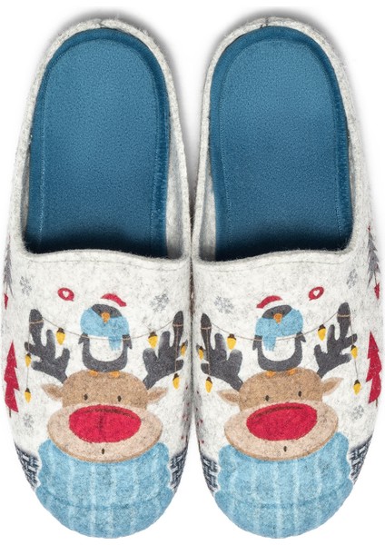 Geyik Kadın Ev Terliği Mavi 36/41 fırsatları